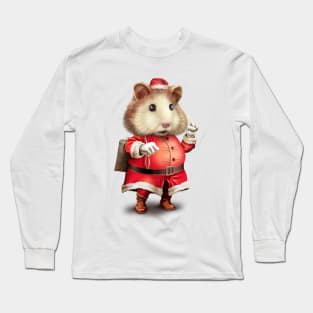 SANTA HAMSTER Long Sleeve T-Shirt